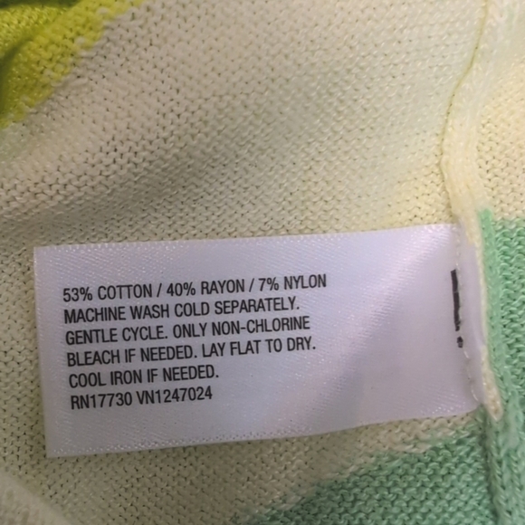 Future Collective x Alani Noelle abstract crew neck sweater green size Medium - Picture 7 of 7